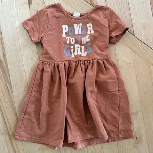 EUC Power to the Girls Petit Lem Dress